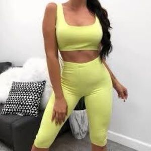 Neon Two Piece Set